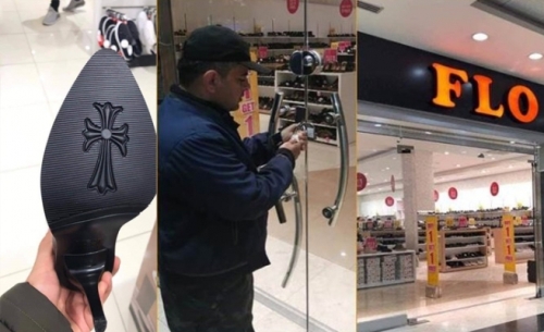 Թուրքական խանութը փակել են` կոշիկի տակ քրիստոնեական խաչ պատկերելու պատճառով