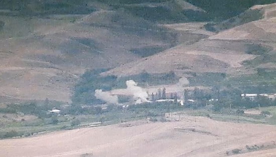 Տեսանյութ․ Ադրբեջանական կողմի այսօրվա հարվածը Այգեպարի ուղղությամբ