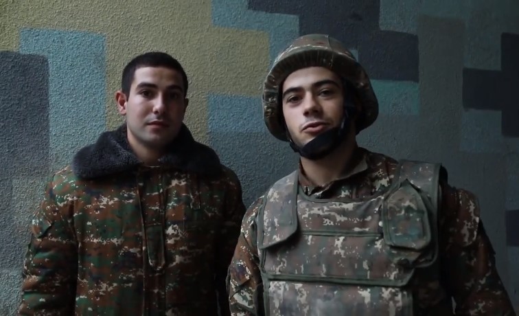 Վաբշե մի մտածեք, մեր պես տղերքը ամուր են, դուխներս տեղն ա․ նոր տեսանյութ՝ առաջնագծից