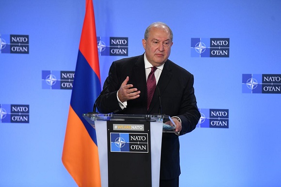 Արմեն Սարգսյանը ՆԱՏՕ-ի կենտրոնակայանում քննադատել է Թուրքիային