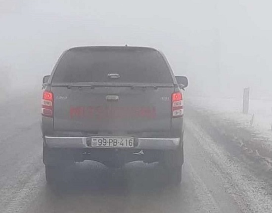 Ադրբեջանական պետհամարանիշներով մեքենան Գորիսի մերձակայքում. ահազանգում են ֆեյսբուքյան օգտատերերը