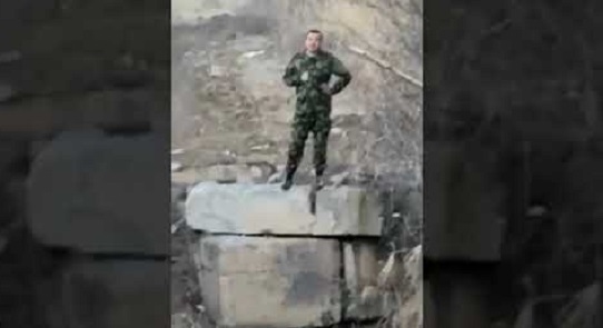 Հայ և ադրբեջանցի զինվորականների զրույցը