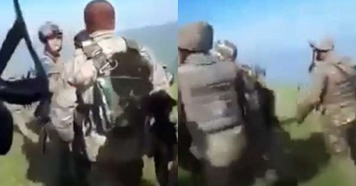 Հայ զինծառայողները վռնդում են ՀՀ տարածք ներխուժած ադրբեջանցիներին