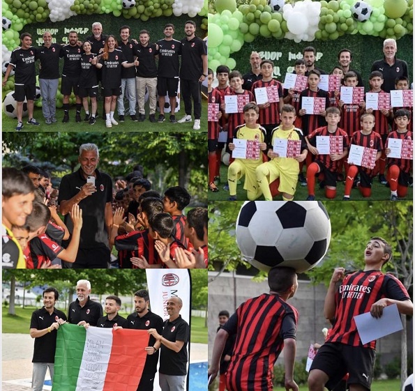 International experience and new football skills: Milan Academy Junior Camp wraps up in Yerevan