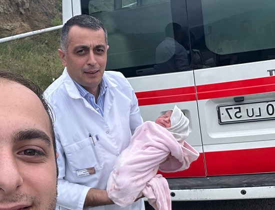 Հայ-ադրբեջանական սահմանի Կայանավան-Այգեհովիտ ճանապարհին երեխա է ծնվել