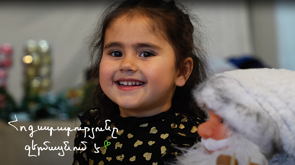  The Christmas Miracle in Shirak Region - Ameriabank Santas Visited Children from Artsakh
