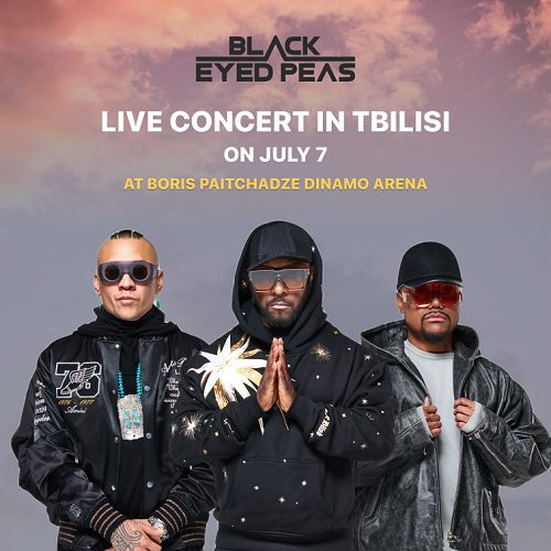 EventHub․am-ը՝ աշխարհահռչակ Black Eyed Peas-ի Թբիլիսիի համերգի տոմսերի վաճառքի պաշտոնական  ներկայացուցիչը