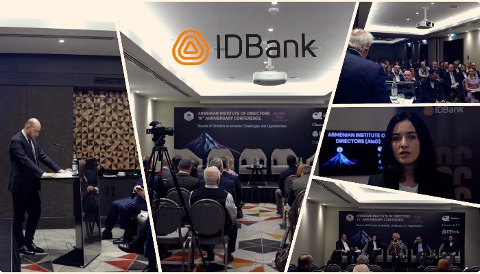 IDBank-ը մասնակցել է Տնօրենների հայկական ինստիտուտի 10-րդ տարեդարձին նվիրված համաժողովին