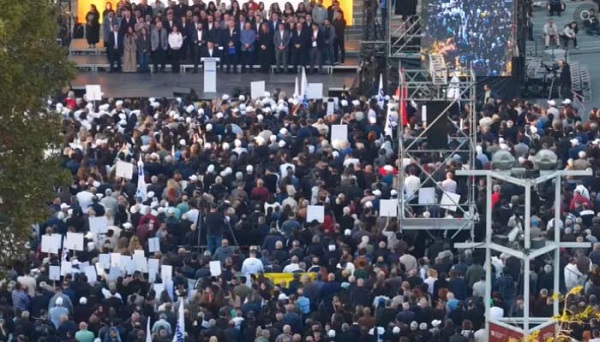 «Ուժեղ Հայաստան»-ի հանրահավաքն՝ ուղիղ միացմամբ