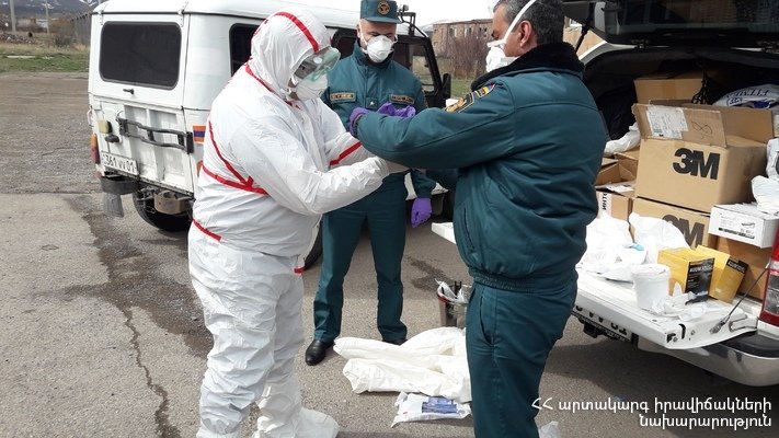 ԱԻՆ-ը վարակազերծում է իրականացրել Վարդենիսում