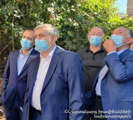 Պայթյունի վայրում է նաև Արսեն Թորոսյանը