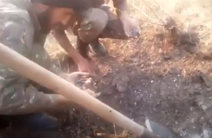 Ամեն մի խփած «սնարյադի» տեղը, հայ զինվորները ծառ են տնկում 