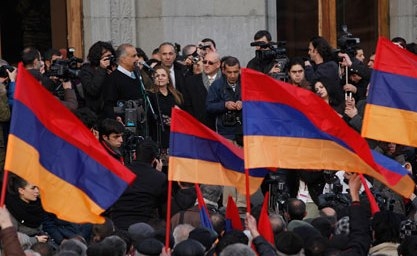 Նախագահական ընտրություններից հետո Հայաստանում տեղի ունեցավ ընդդիմությունափոխություն