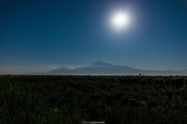 Օրվա լուսանկարը. գերլուսին 2013 ՝ լիալուսին, Արարատ