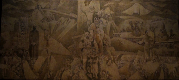 Գտնվել է նկարիչ Էդուարդ Արծրունյանի տարիներ շարունակ ոչնչացված համարվող որմնանկարը