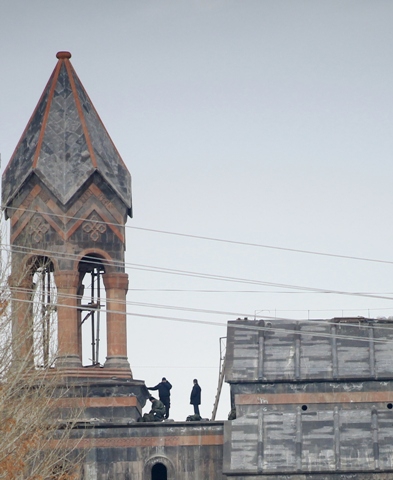 Դիպուկահարները բարձրացել էին Գյումրիի եկեղեցու գմբեթի վրա. news.am