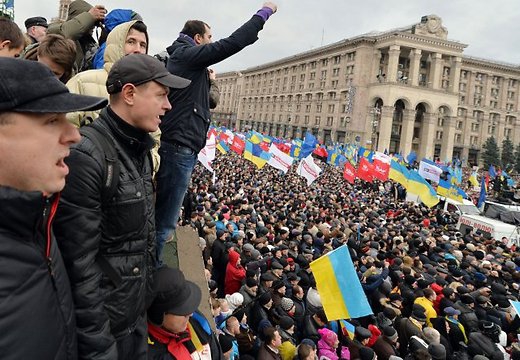 В Киеве митинг оппозиции перерос в драку с милицией