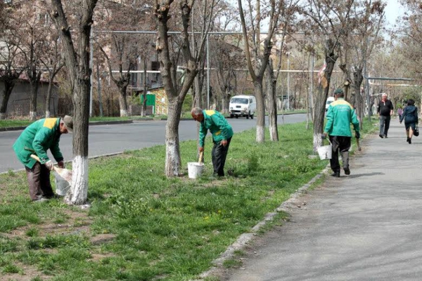 Մայրաքաղաքում ընթանում են կրապատման և ճմապատման աշխատանքներ