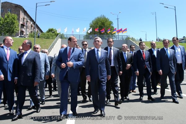 Сдана в эксплуатацию новая автострада, соединяющая проспект Исакова с улицей Ленинградян