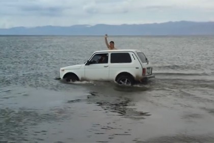 «Նիվա»-ն՝ Սևանա լճում