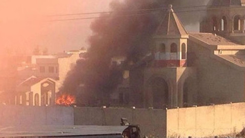 ISIS Torches Armenian Church in Mosul