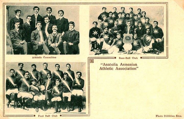 Հայկական բեյսբոլի թիմը` 1908 թվականին