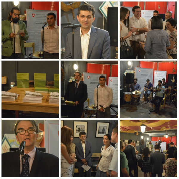 Stories and Faces of Entrepreneurs of the South Caucasus. book launch in Navavar