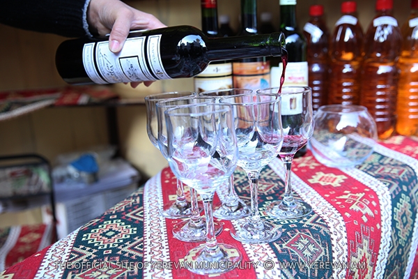 First wine-market took place in Yerevan