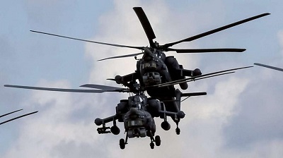 Russia Sends Attack Helicopters to Air Base in Armenia