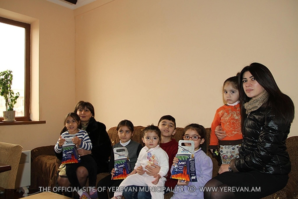 100 cots for needy, many children and Syrian Armenian families with a new-born baby