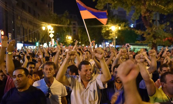 Armenians step up their demands in a fourth summer of protest