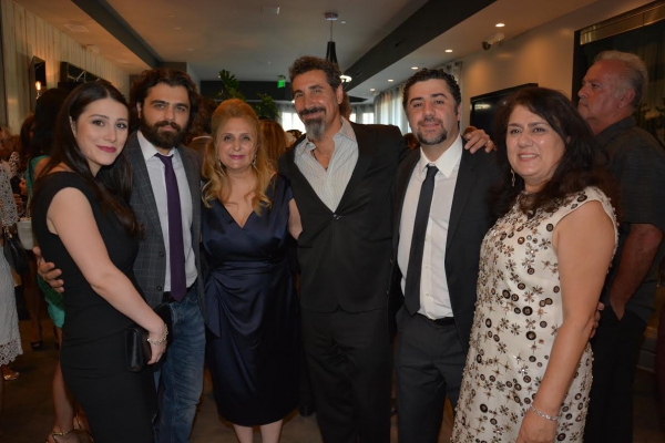 Serj Tankian and Angela Sarafyan took part in Orran's annual banquet