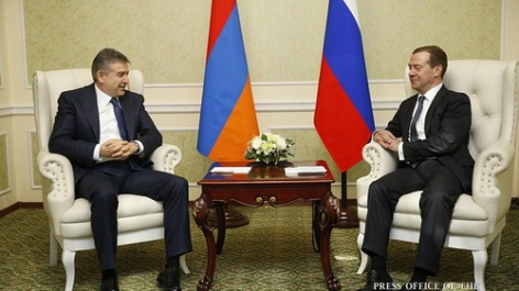 Հայաստանի եւ Ռուսաստանի վարչապետերը հանդես են եկել ԶԼՄ-ների համար հայտարարությամբ