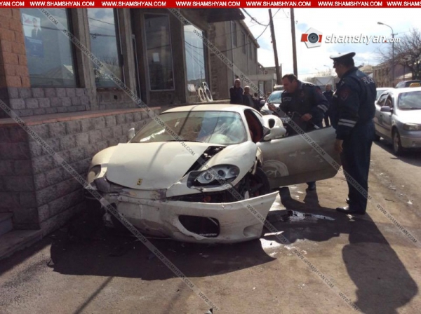 Խոշոր ավտովթար-վրաերթ Արգավանդում. Ferrari-ն վրաերթի է ենթարկել հետիոտնին