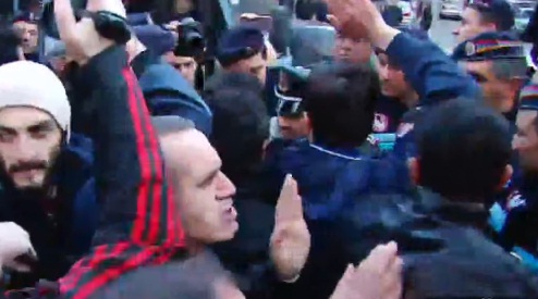 Միջադեպ ոստիկանների և ցուցարարների միջև