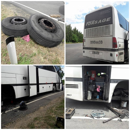 Մոսկվայից Երևան ուղևորվող ավտոբուսը, հղի կանանցով ու երեխաներով, ժամերով  կանգնած է Կրասնոդարի մայրուղում