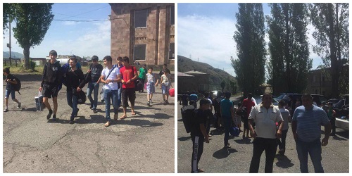 Գագարինավանի երեխաները մեկնեցին ճամբար