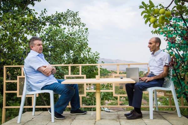 Կարեն Կարապետյանի հանգիստը պապական տանը և Արցախում 200 հա նռան այգի հիմնելու խոստումը...