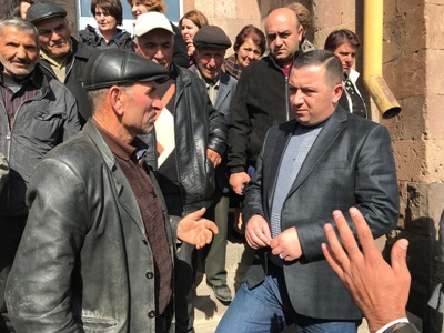 Կարեն Բոթոյանն աշխատանքային շրջայց է կատարել Գանձակ համայնք