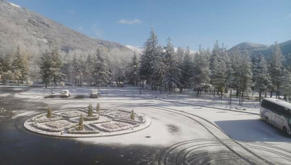 Ջերմուկում գիշերն առաջին ձյունն է տեղացել