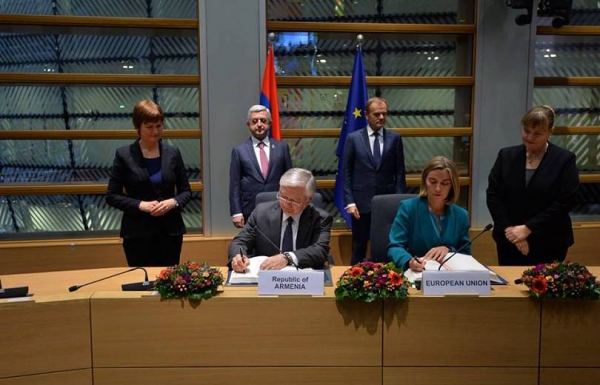 Հայաստան-ԵՄ համաձայնագիրը ստորագրվեց