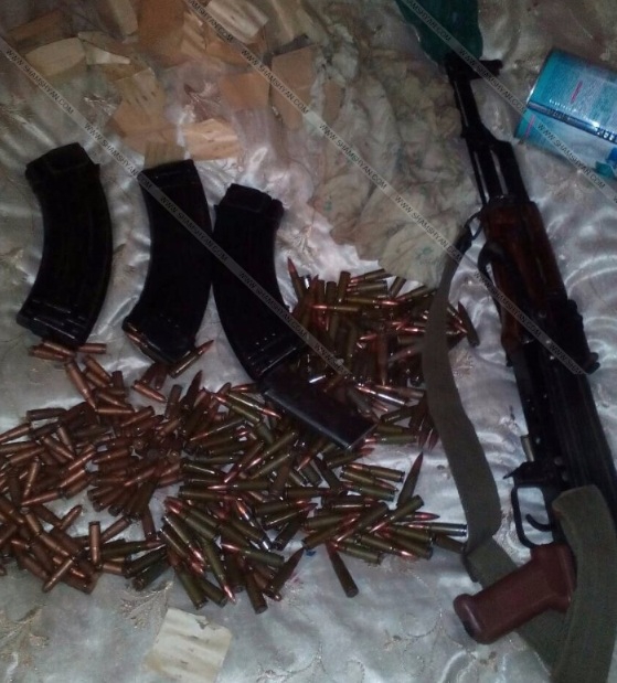 Նոր Գեղիի 38-ամյա բնակչի տանը հայտնաբերել են ավտոմատ և զենք-զինամթերք