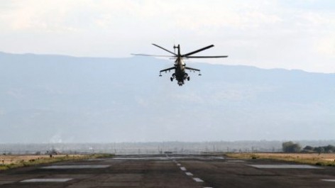 ՌԴ ԶՈւ ուղղաթիռները թռիչքներ են իրականացնում Հայաստանի լեռներում