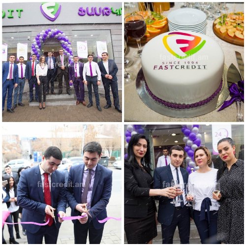 Ֆասթ Կրեդիտի նոր՝ 22-րդ մասնաճյուղը բացվել է Ավան համայնքի Խուդյակով 69/1 հասցեում