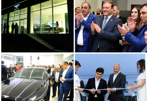 Երևանում բացվեց «Bentley» ընկերության առաջին ավտոսրահը