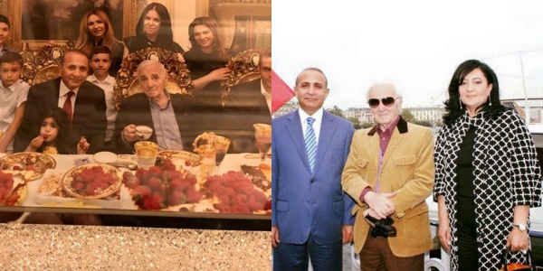 Հովիկ Աբրահամյանը Շառլ Ազնավուրի հետ լուսանկարներ է հրապարակել