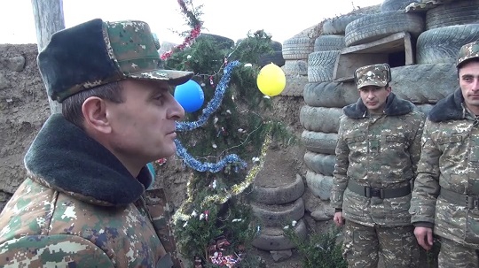 Վալերիյ Օսիպյանը  դիրքերում էր 