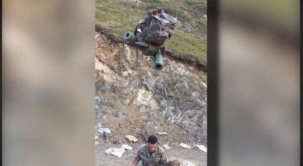 Զինվորները ոտքով բեռը 25 րոպեում էին բարձրացնում, հիմա ճոպանուղին այն 18 րոպեում դիրքեր է հասցնում