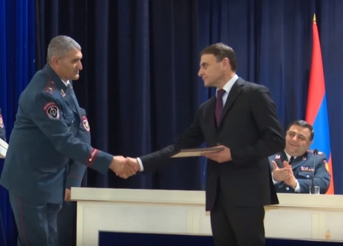 Տարվա լավագույն ճանապարհային ոստիկան է ճանաչվել Կարեն Մկրտչյանը