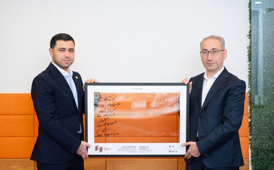 IDBank-ը՝ Սպանդարյանի ջրանցքի վերակառուցման աջակից. ստորագրվեց ծրագրին նվիրված հուշատախտակը